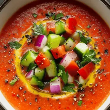 Spanish Cold Gazpacho