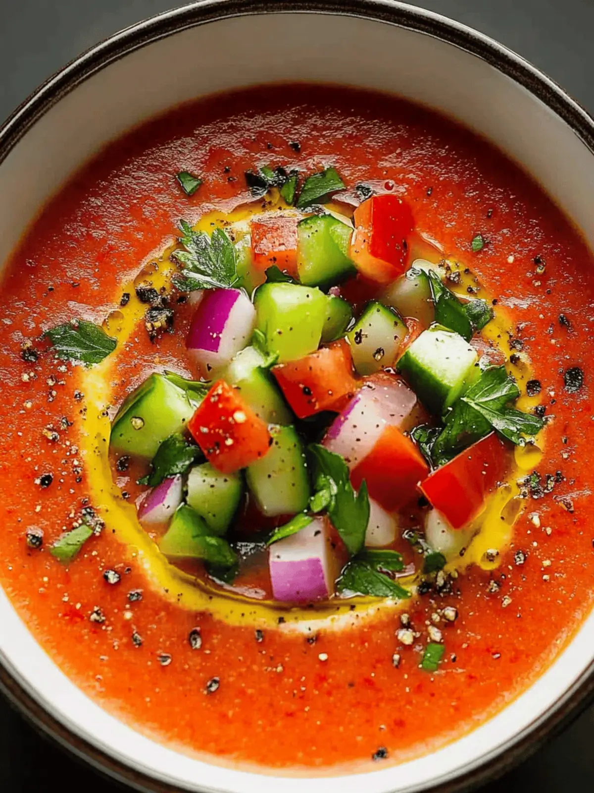 Spanish Cold Gazpacho