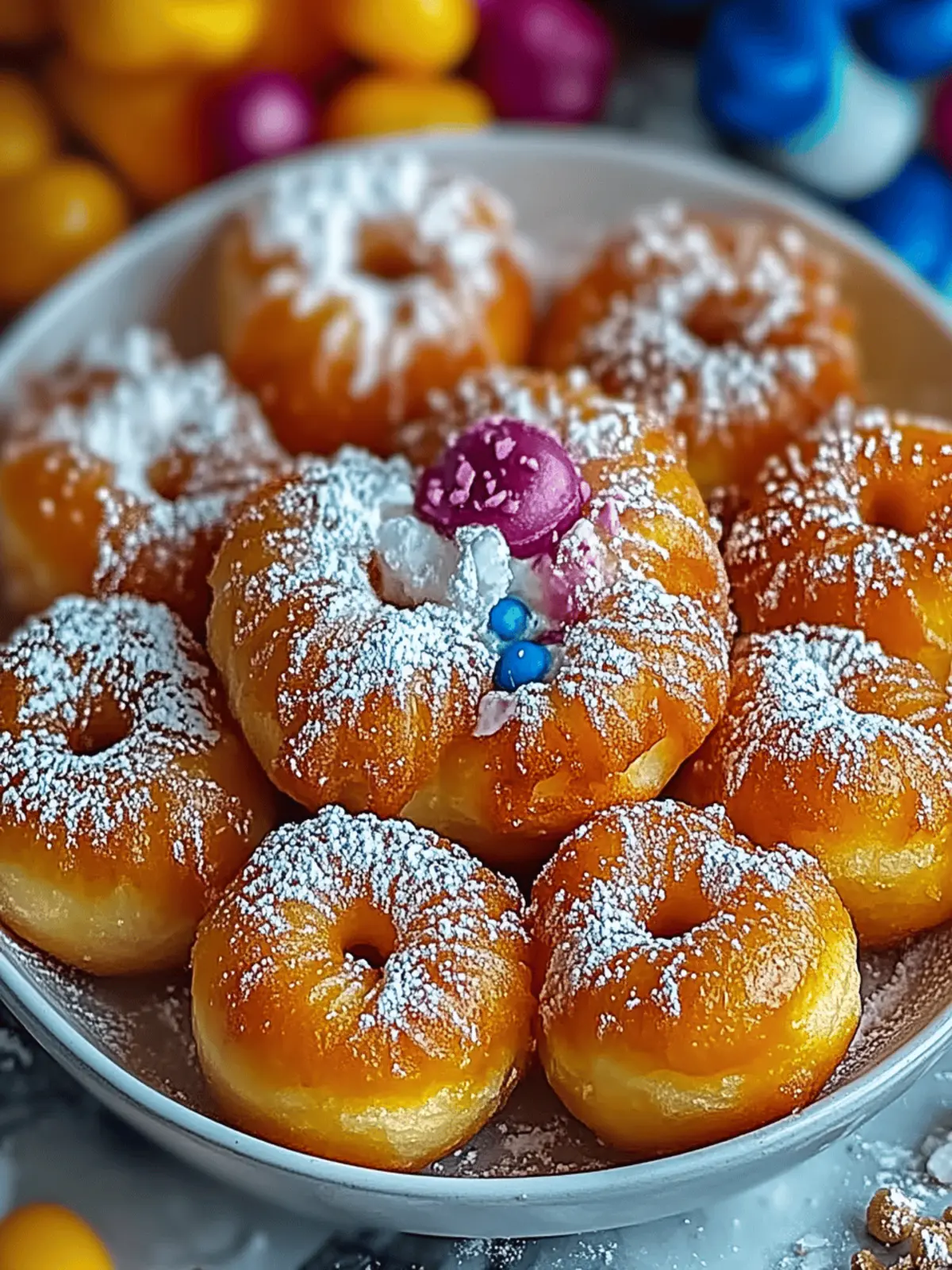Funnel Cake Donut