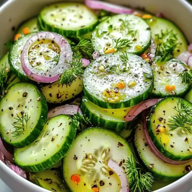Cucumber Salad