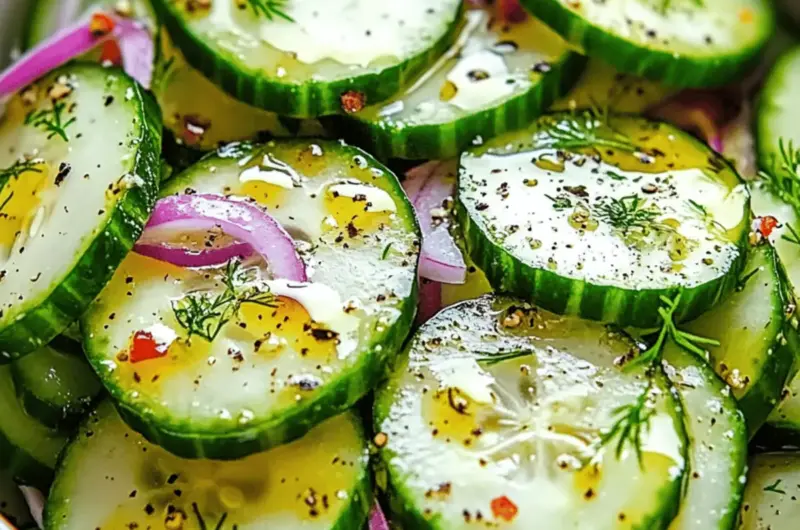 Easy Cucumber Salad