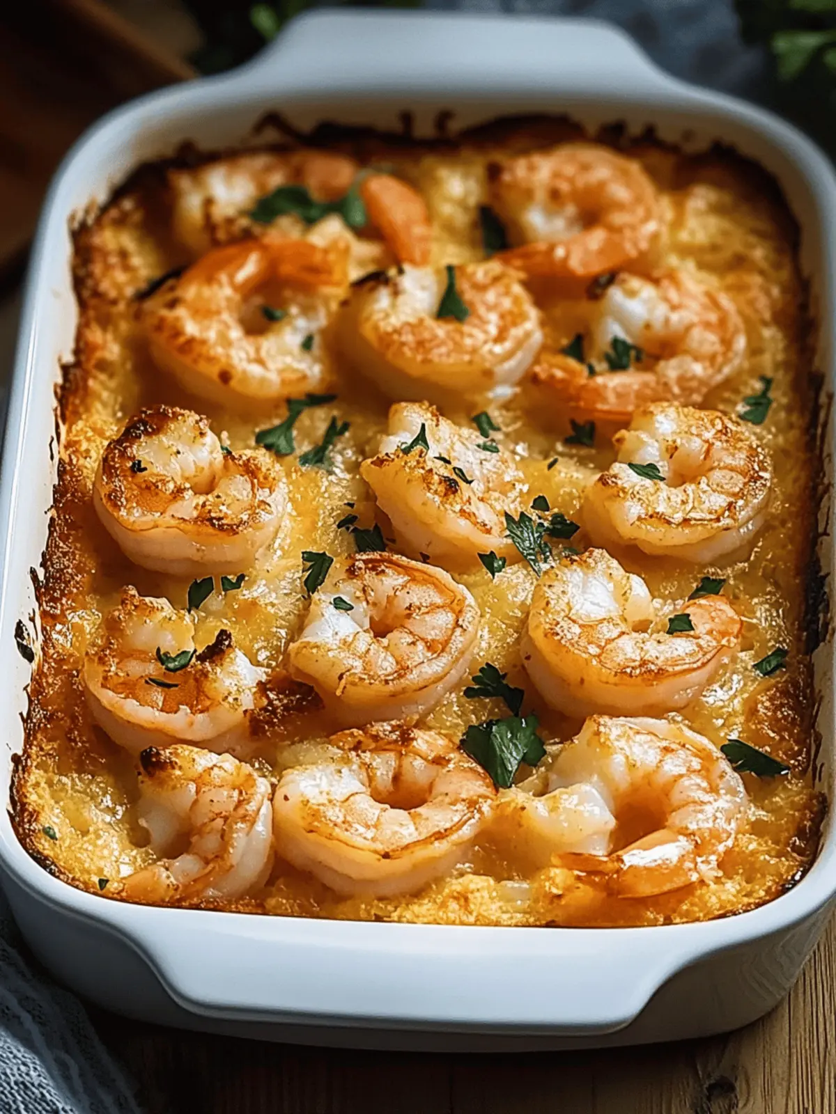 Savory Shrimp Casserole for Cozy Family Dinners