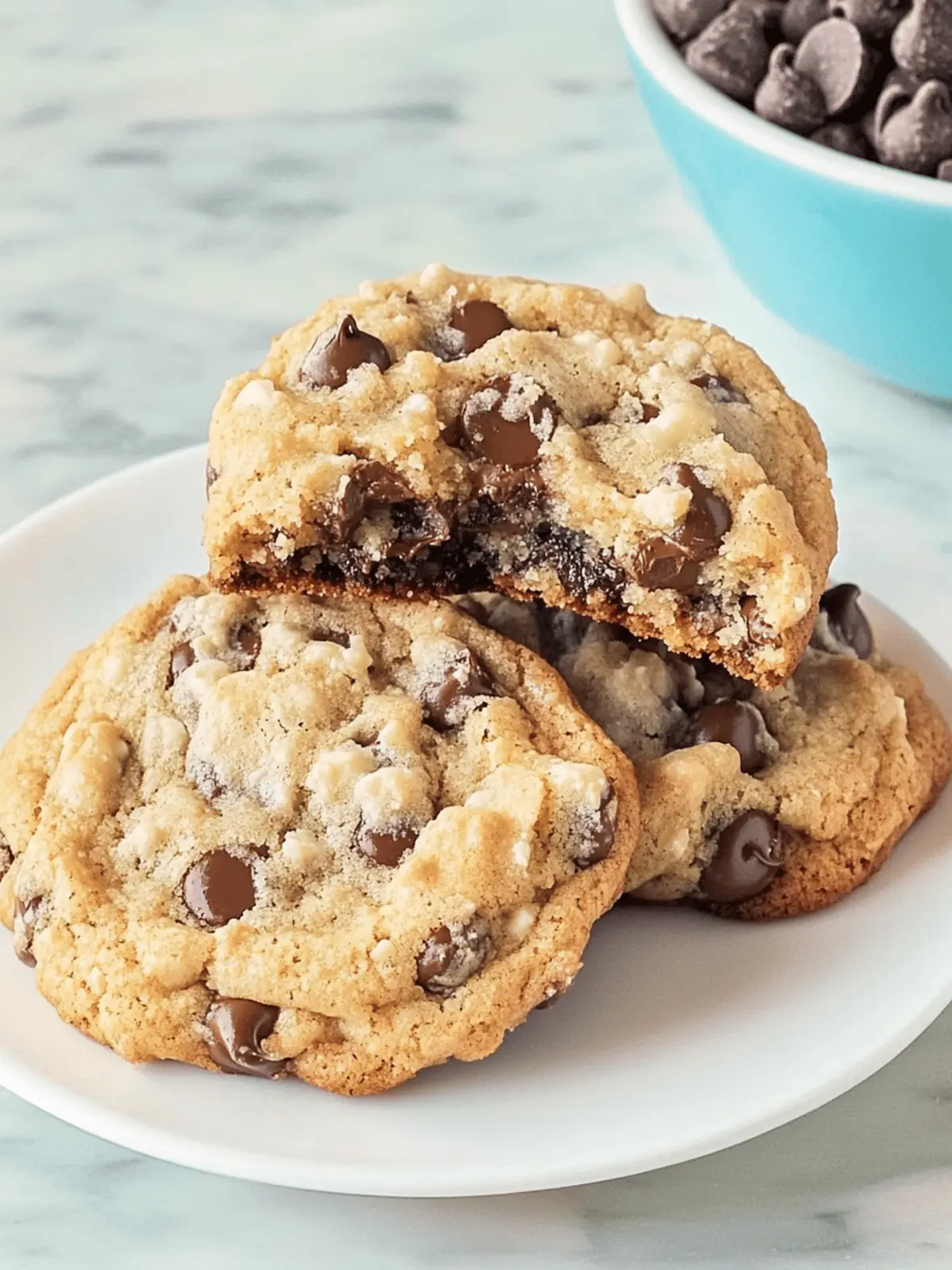 Thick and Chewy Chocolate Chip Cookies That Steal the Show