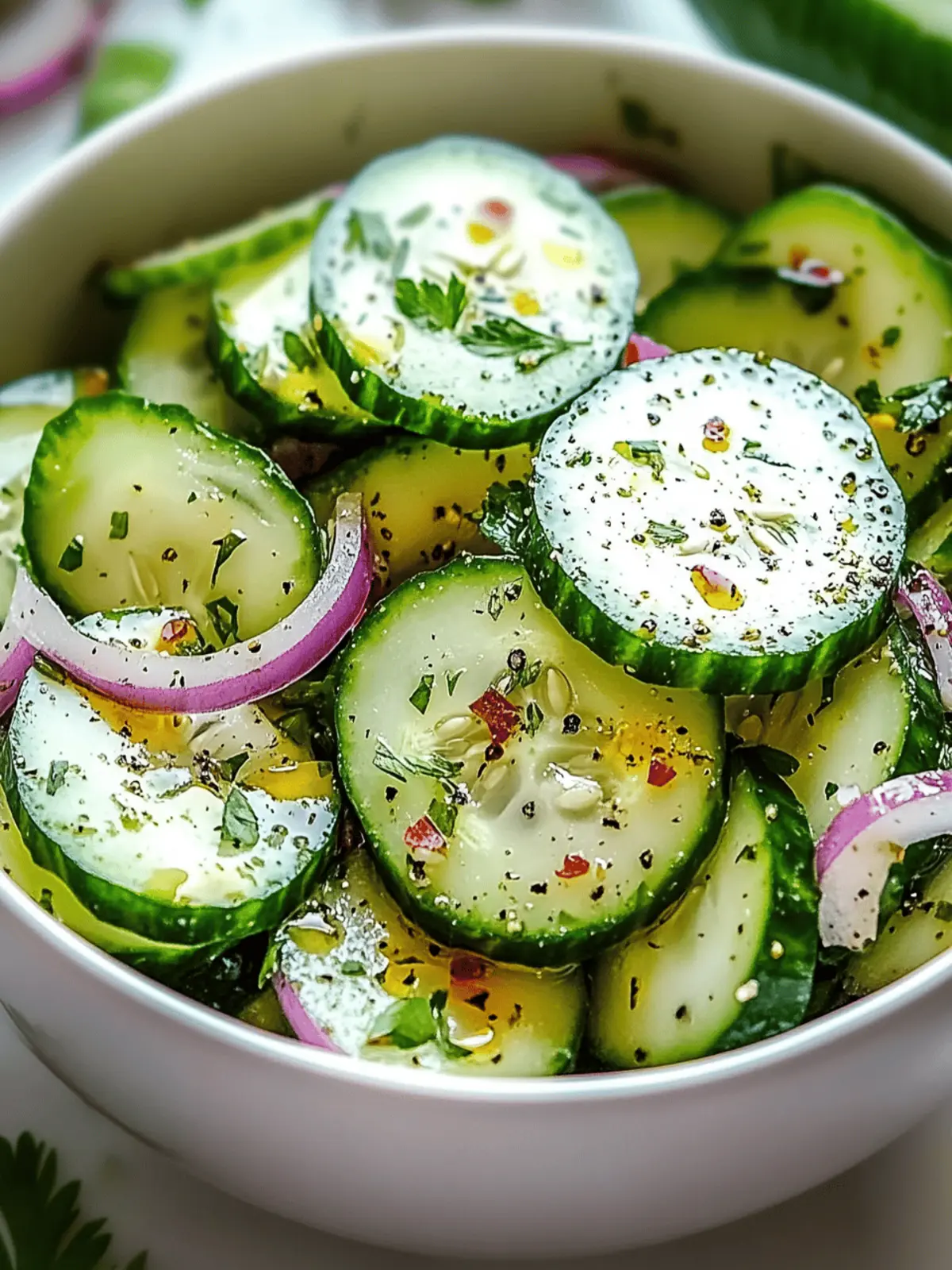 Easy Cucumber Salad