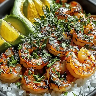 Shrimp & Coconut Rice Bowls