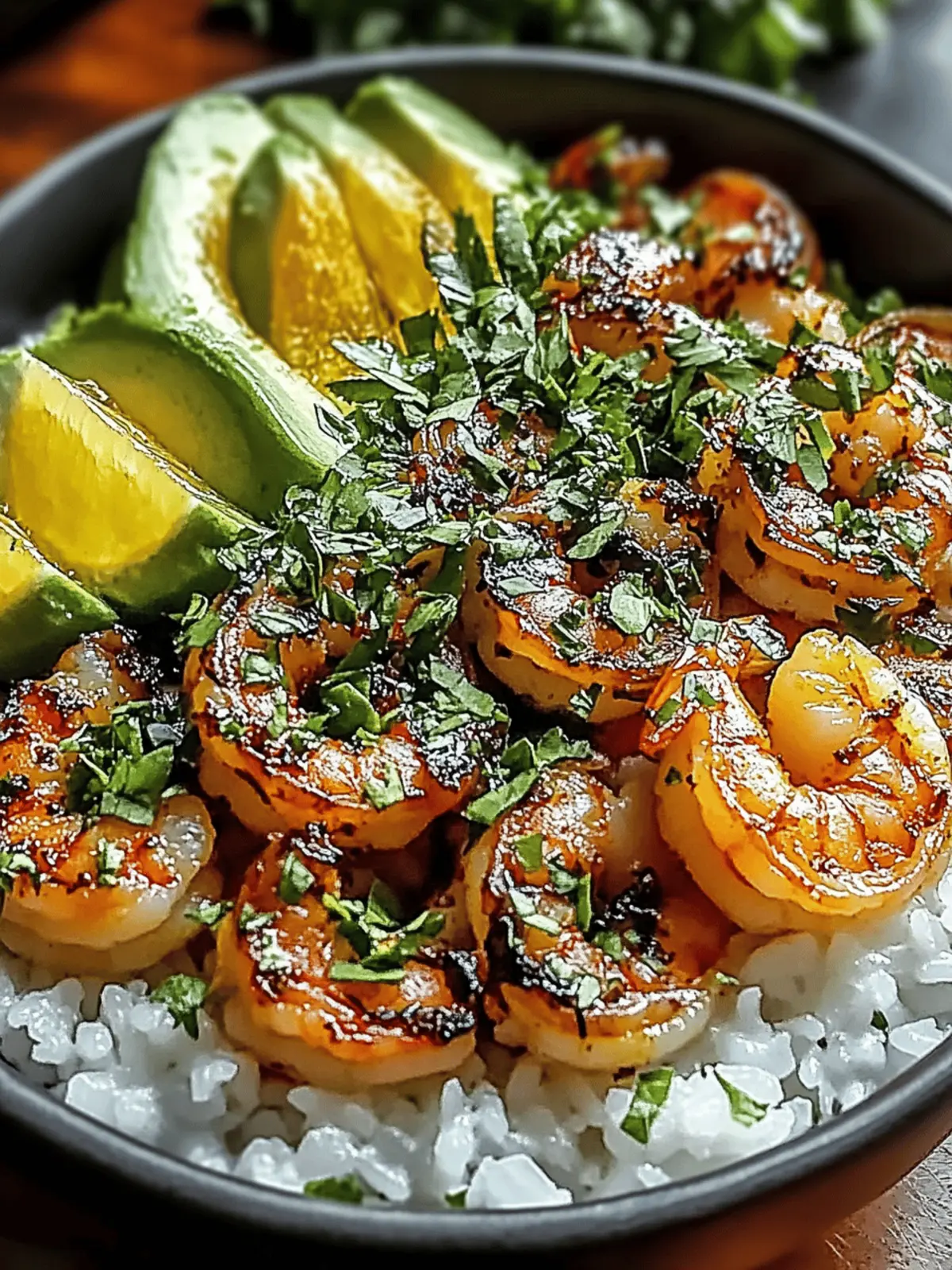 Shrimp & Coconut Rice Bowls