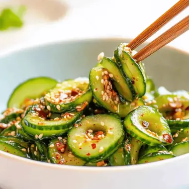 Korean Cucumber Salad
