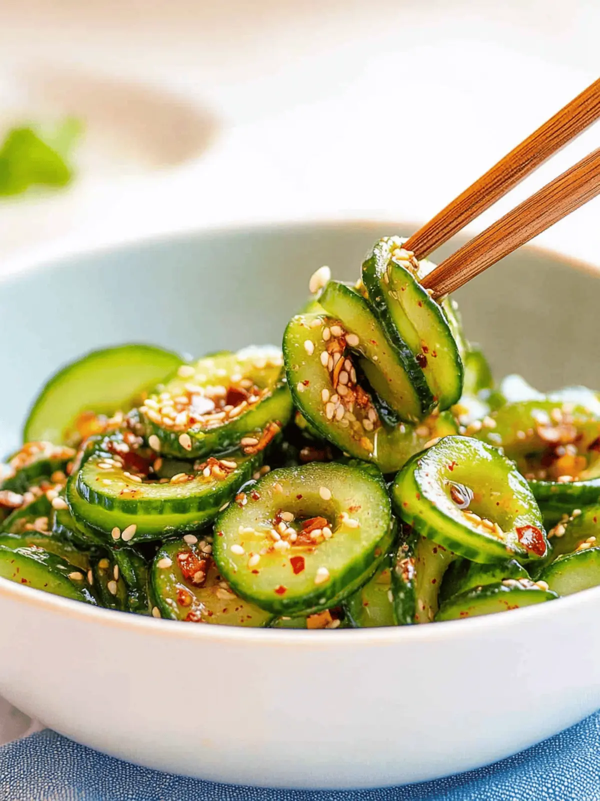 Korean Cucumber Salad
