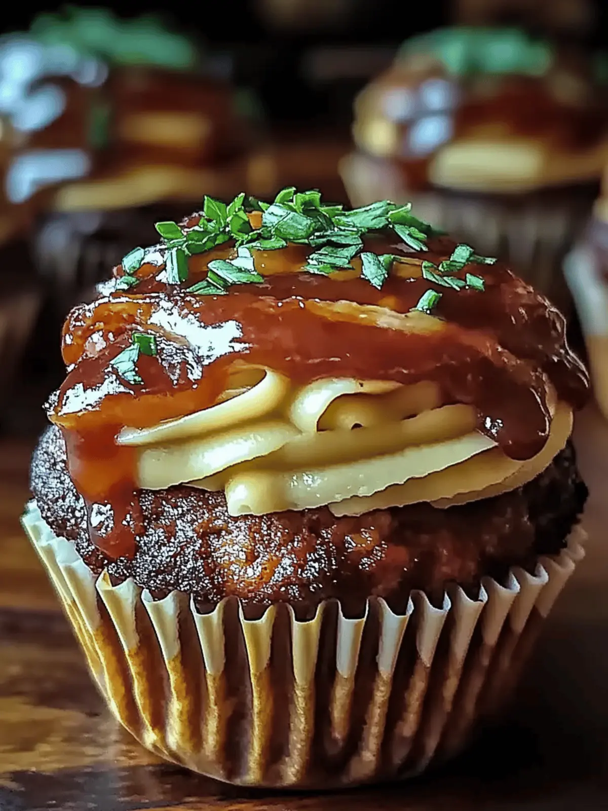 Bacon Wrapped Meatloaf Cupcakes That Steal the Show