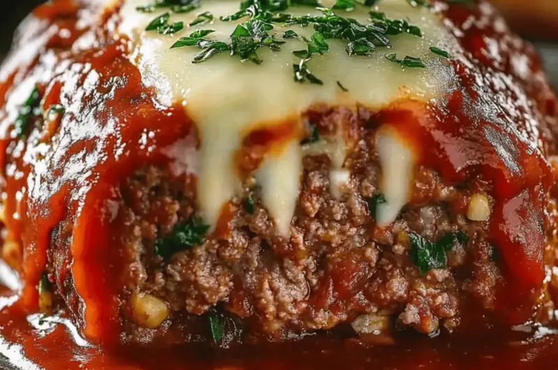 Stuffed Italian Meatloaf