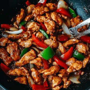 Black Pepper Chicken