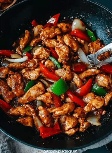 Black Pepper Chicken