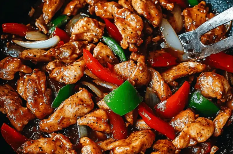 Black Pepper Chicken