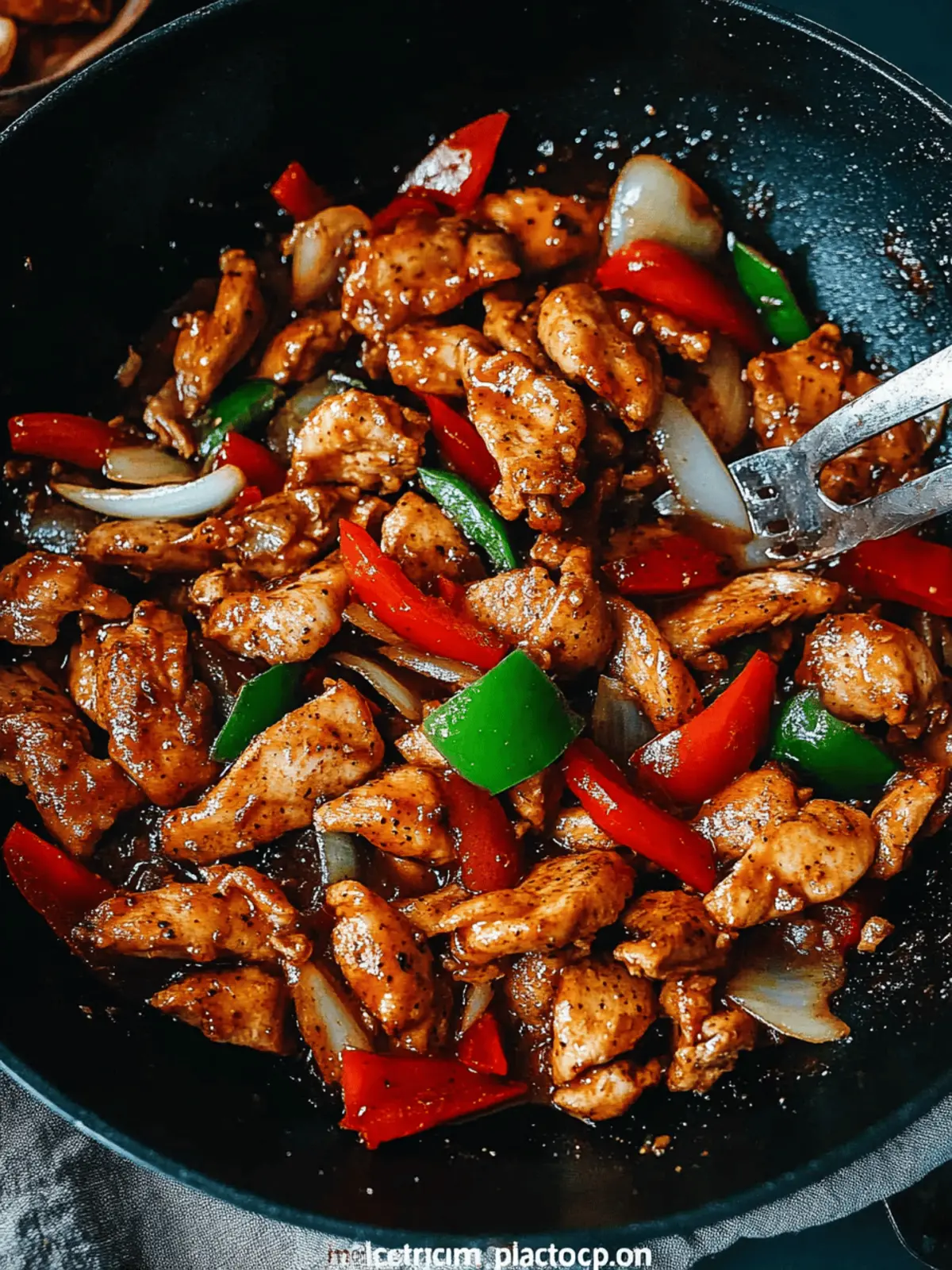 Black Pepper Chicken