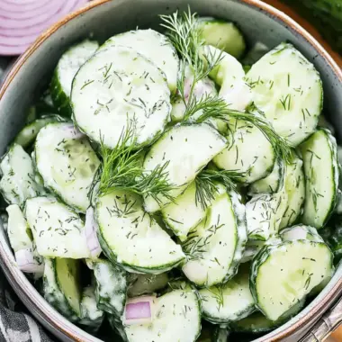 Cucumber Dill Salad