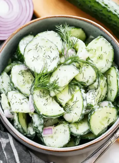 Cucumber Dill Salad