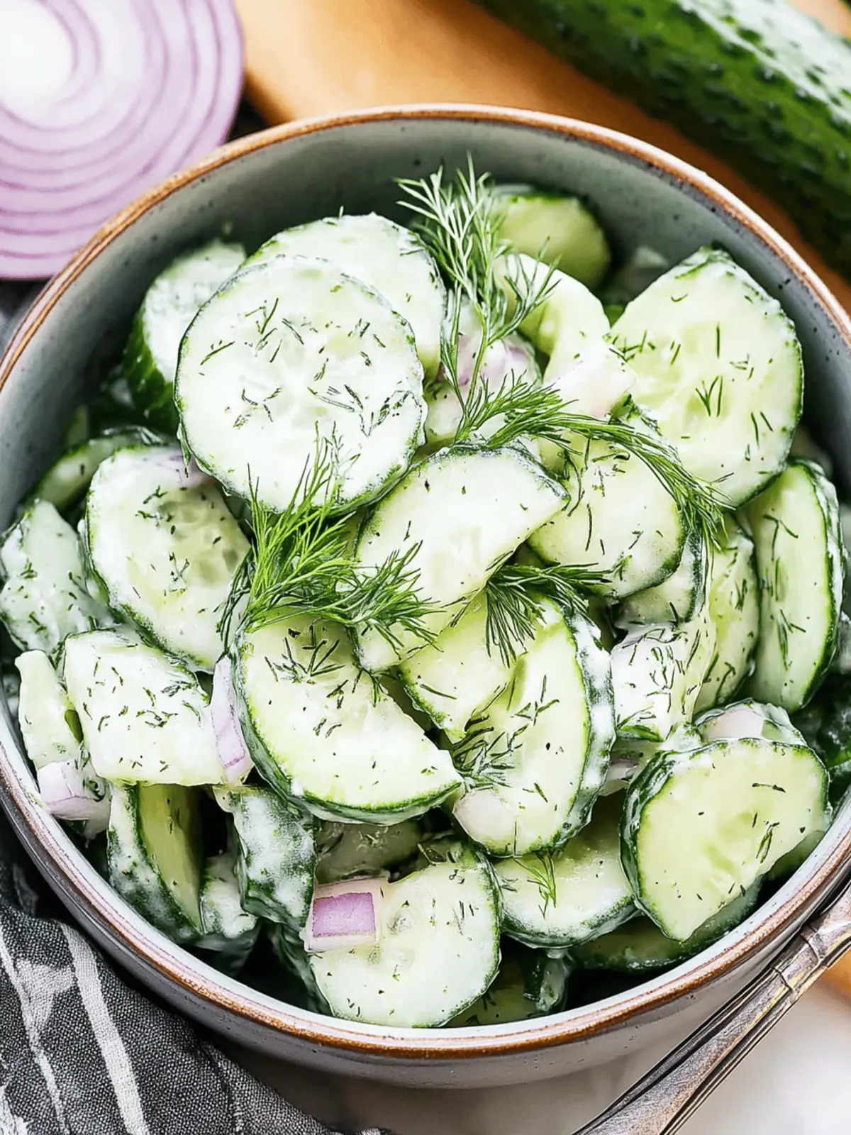 Cucumber Dill Salad
