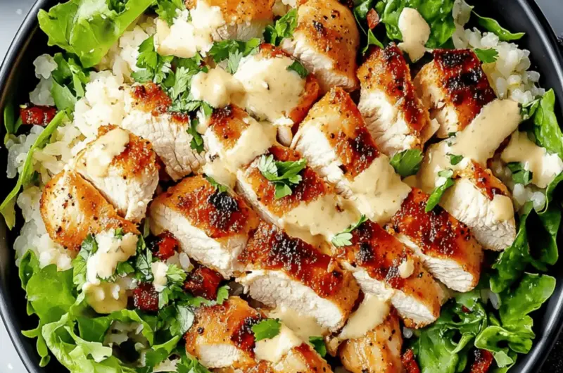 Melt In Your Mouth Caesar Chicken