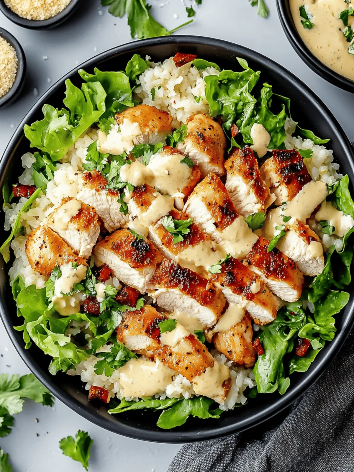 Melt In Your Mouth Caesar Chicken