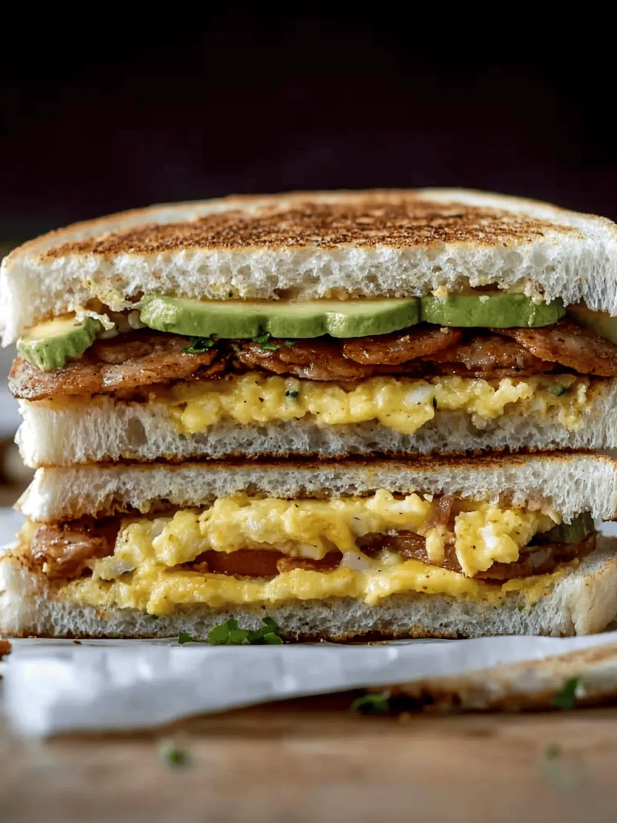 Breakfast Club Sandwich