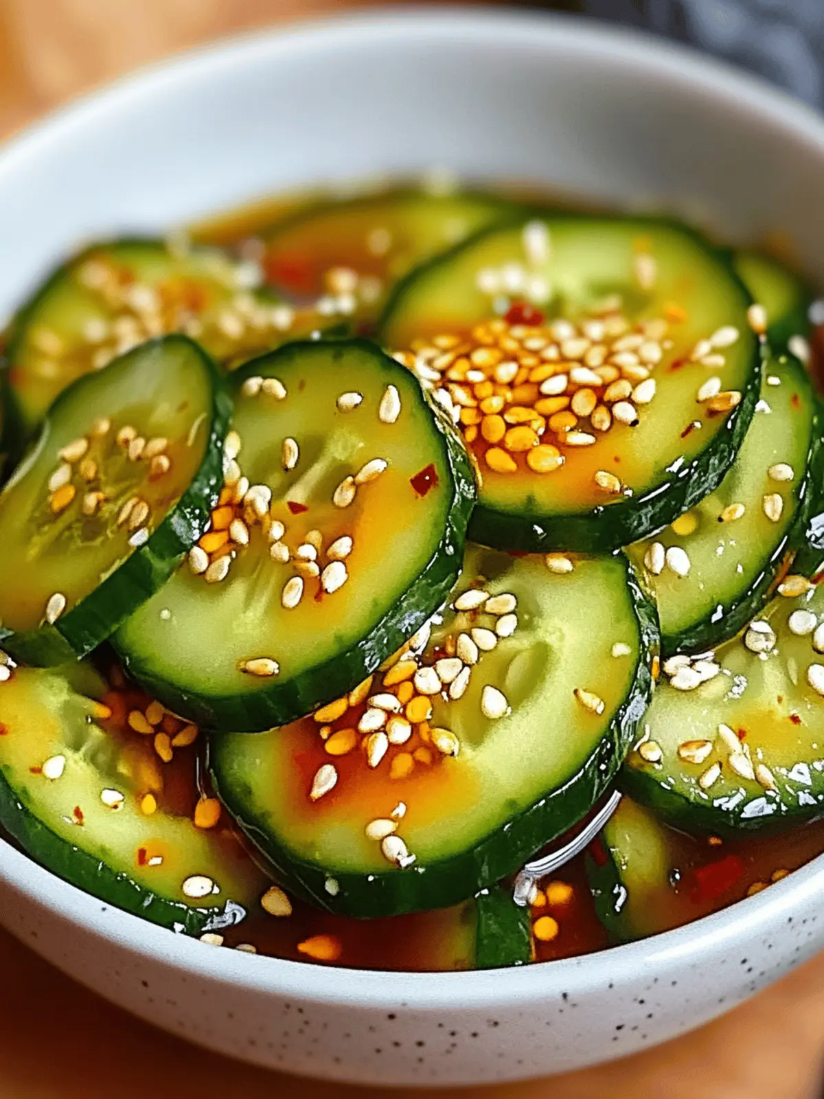 Asian Cucumber Salad
