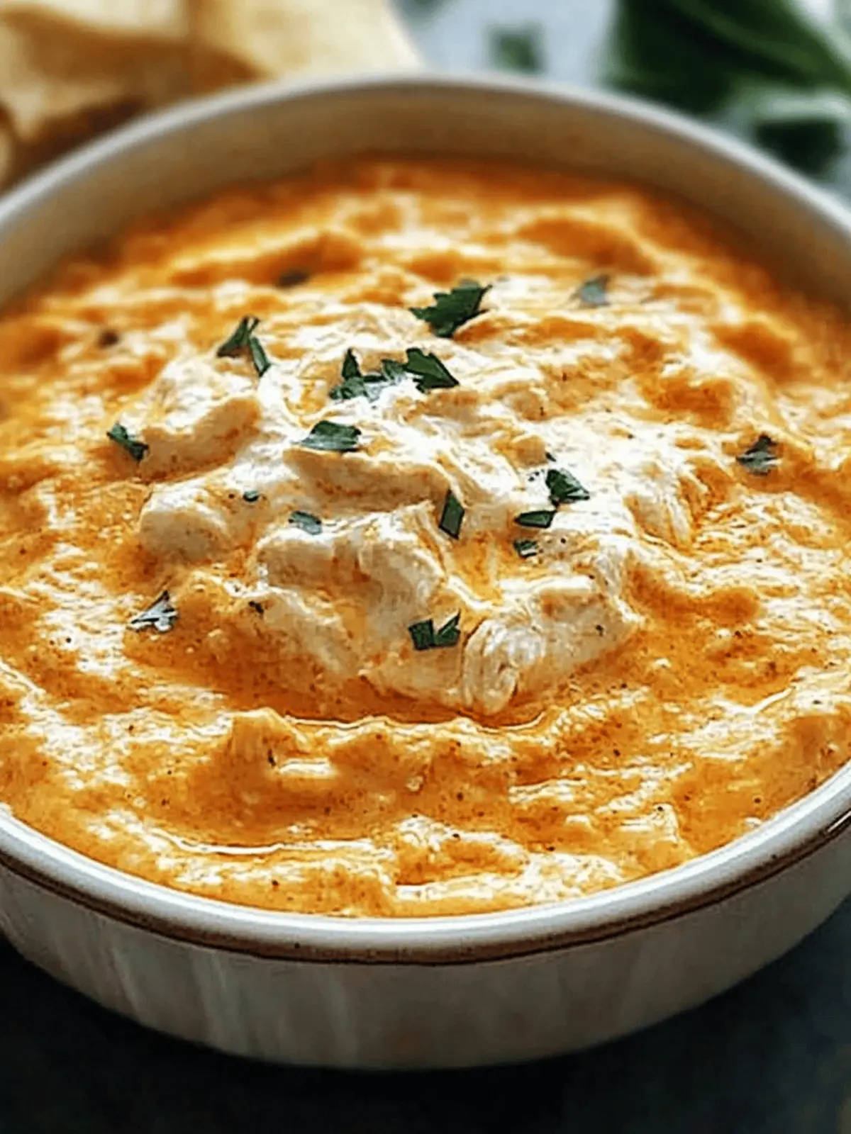 Creamy Spicy Buffalo Chicken Dip for Effortless Entertaining