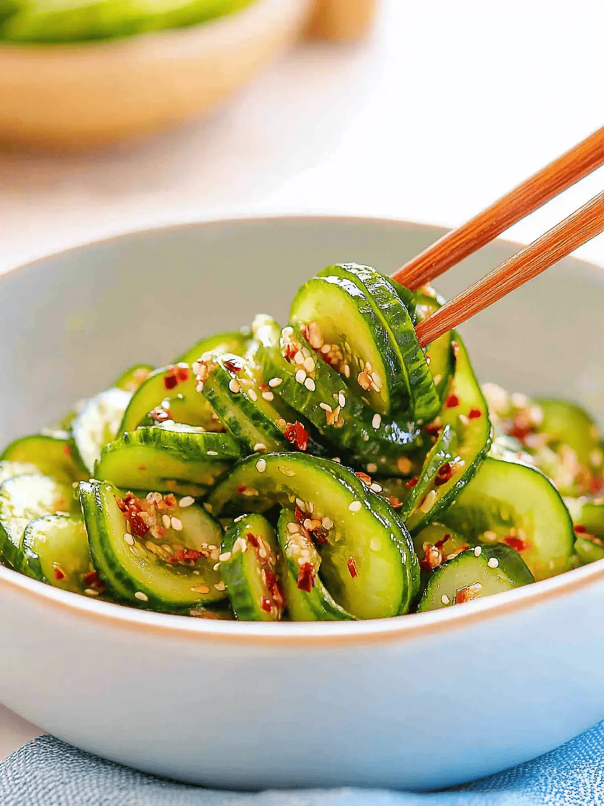Korean Cucumber Salad