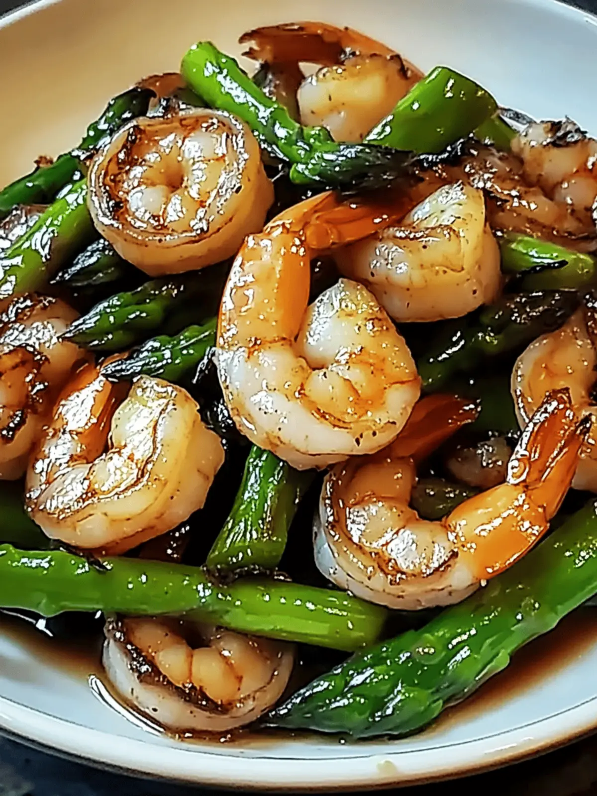 Shrimp and Asparagus Stir-Fry
