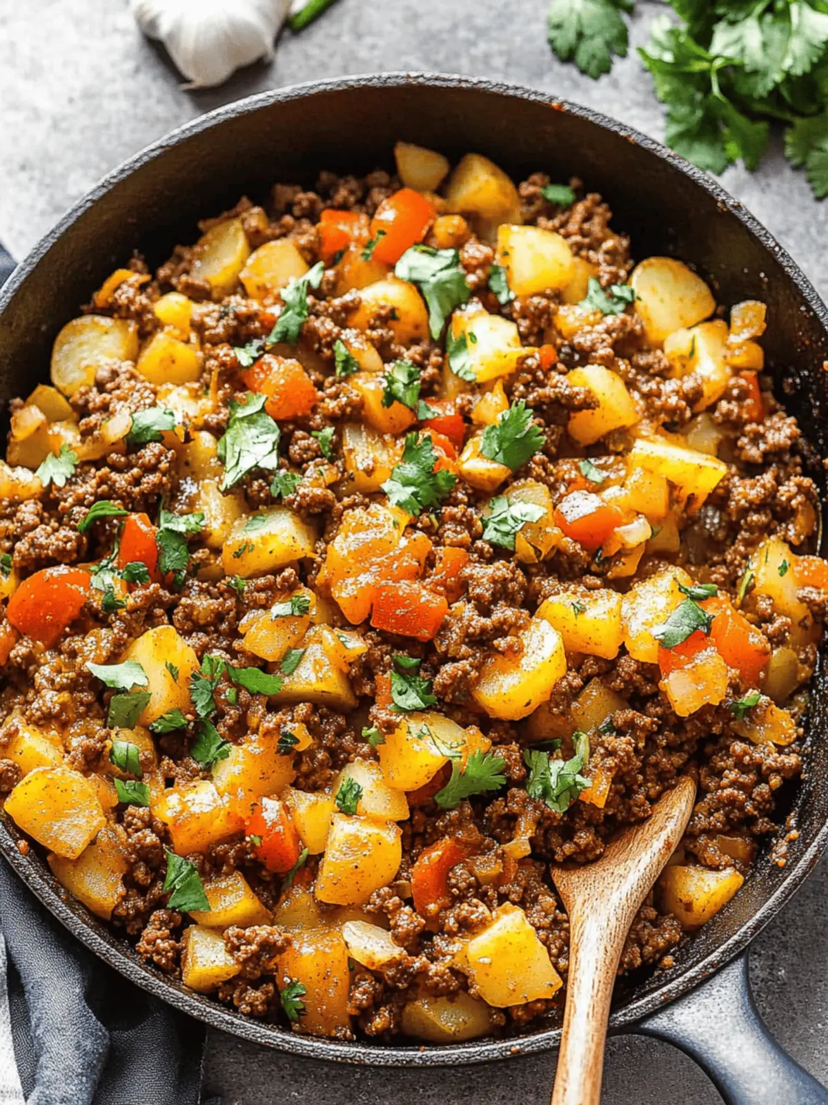 Mexican Ground Beef and Potato Skillet for Busy Weeknights