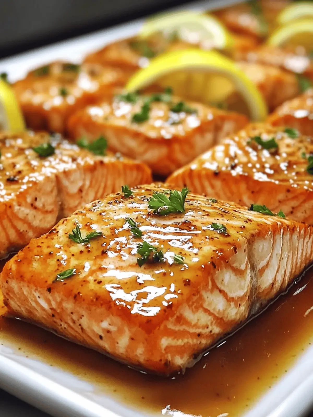 Maple Dijon Baked Salmon