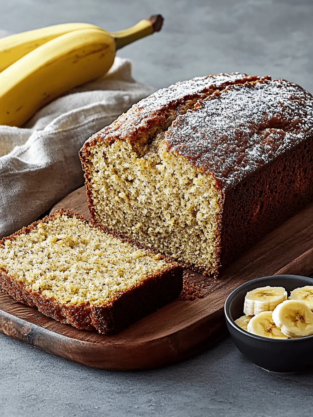 Moist Banana Bread