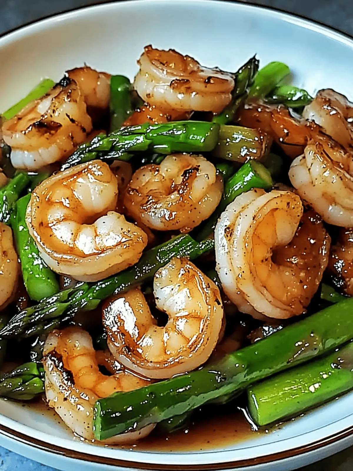 Shrimp and Asparagus Stir-Fry