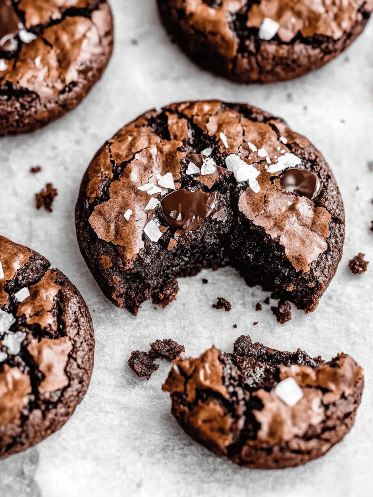 Fudgy Chewy Brookies