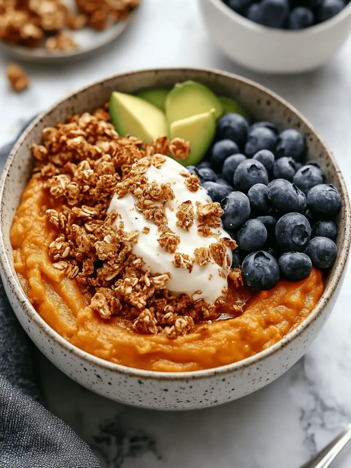 Sweet Potato Breakfast Bowl
