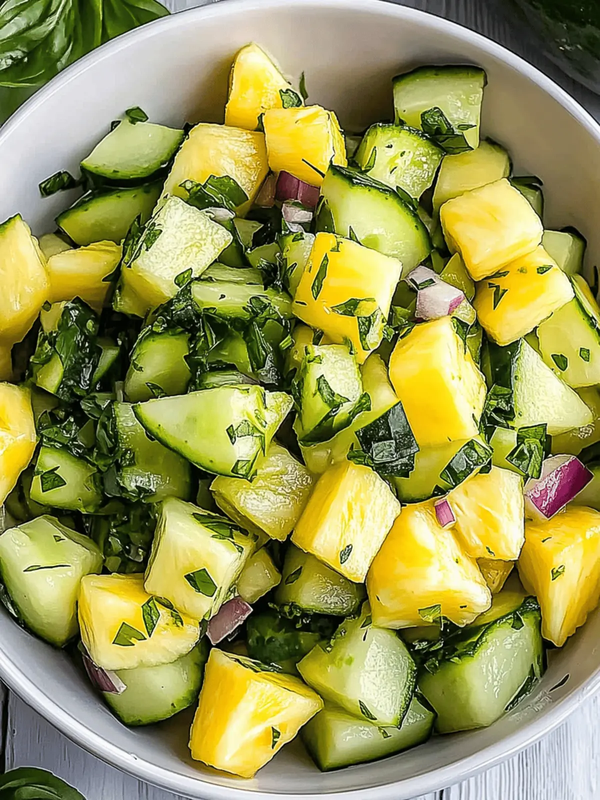 Delightful Pineapple Cucumber Salad to Brighten Your Summer
