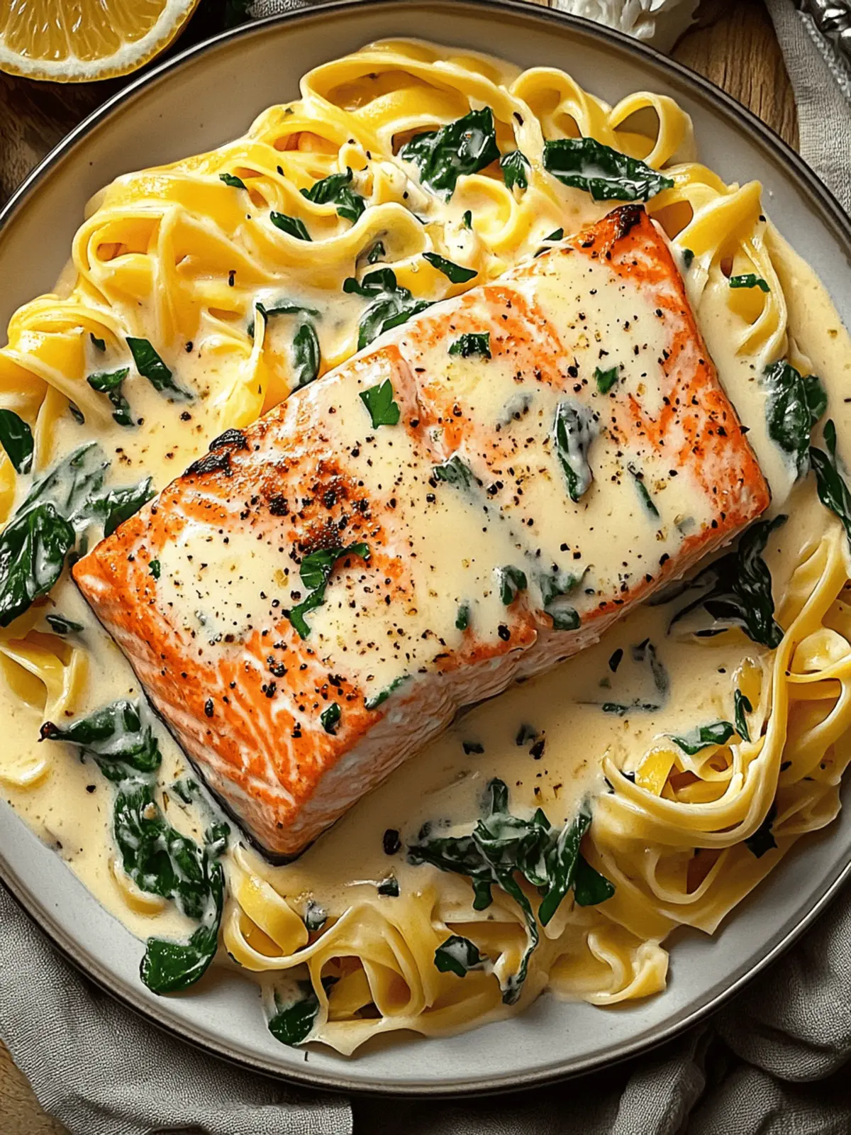 Savory Salmon Florentine: Your 30-Minute Dinner Delight