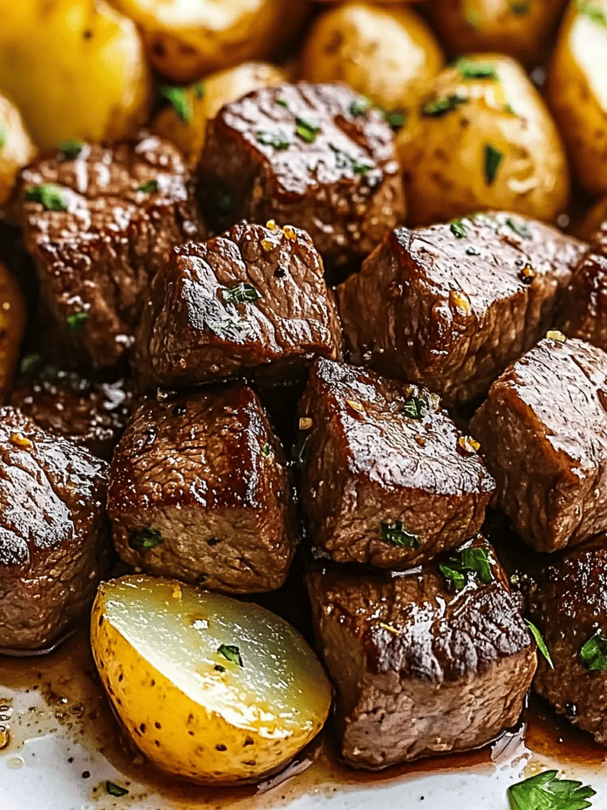 Savory Steak Bites and Potatoes Ready in 30 Minutes