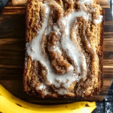 Cinnamon Swirl Banana Bread