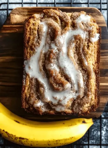 Cinnamon Swirl Banana Bread