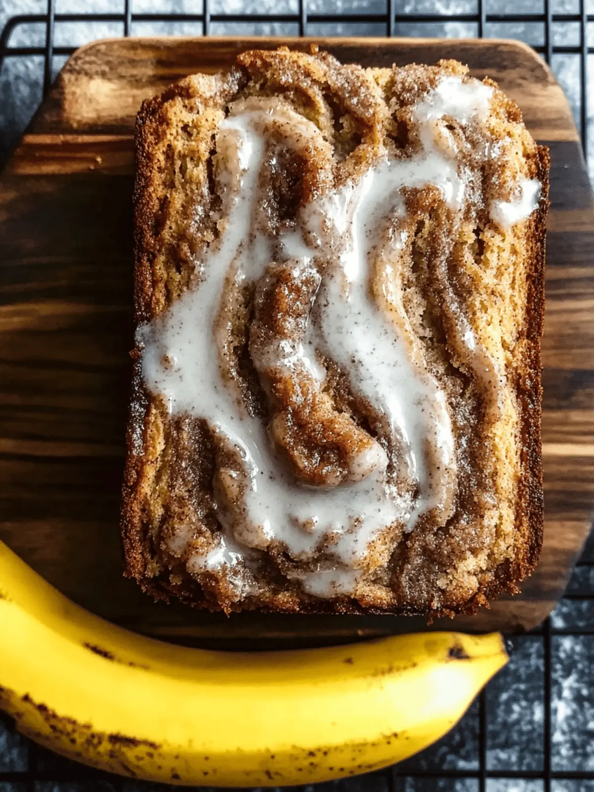 Cinnamon Swirl Banana Bread