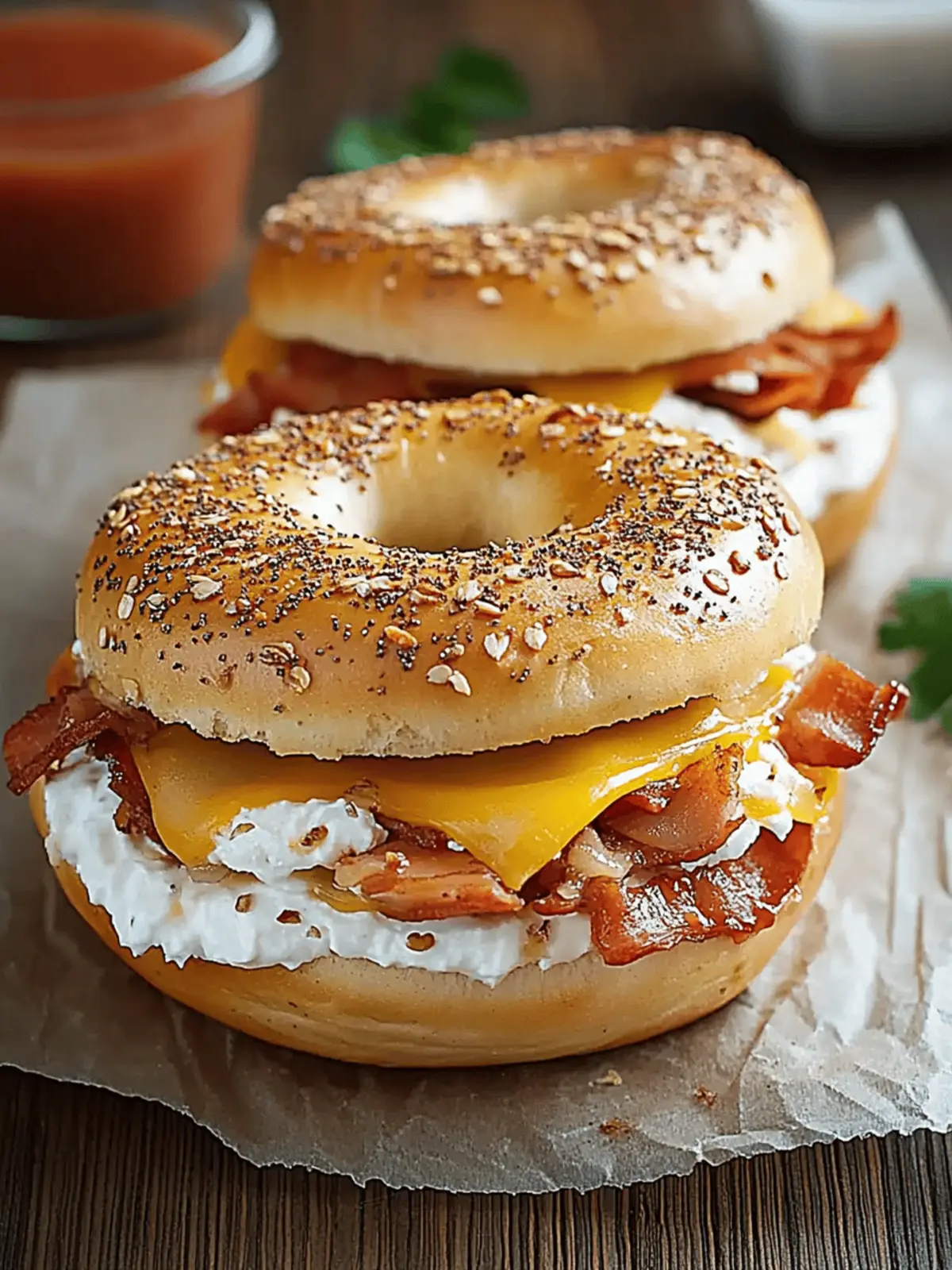 Hot Bagel Sandwiches: Your New Favorite Breakfast Delight