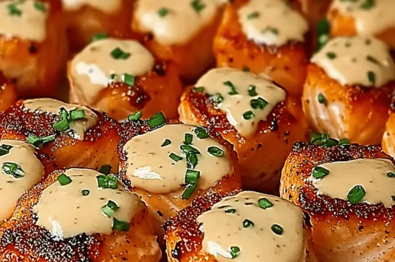 Bang Bang Salmon Bites