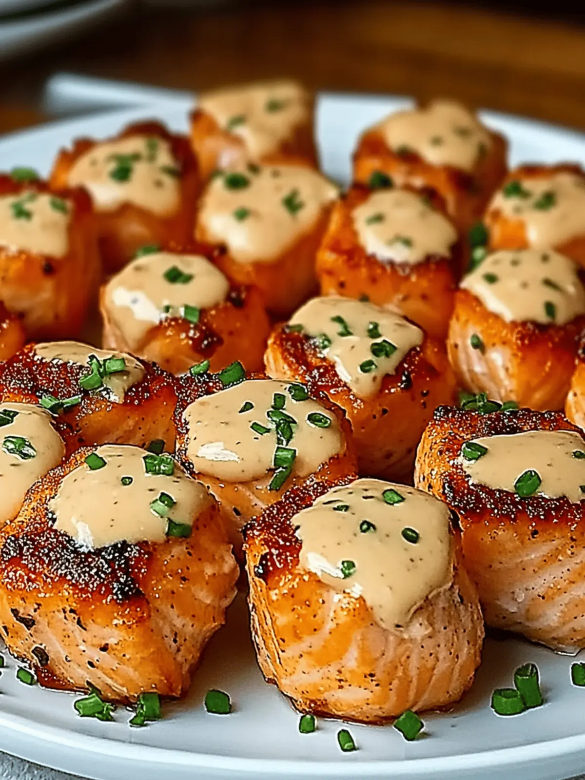 Bang Bang Salmon Bites