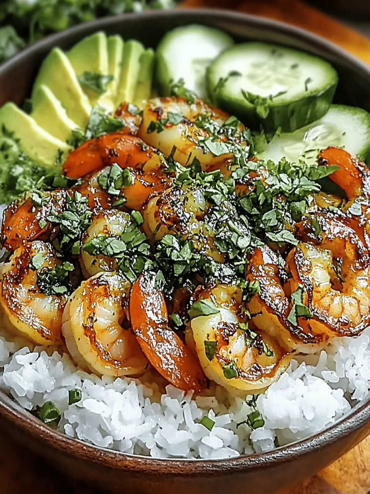 Shrimp & Coconut Rice Bowls