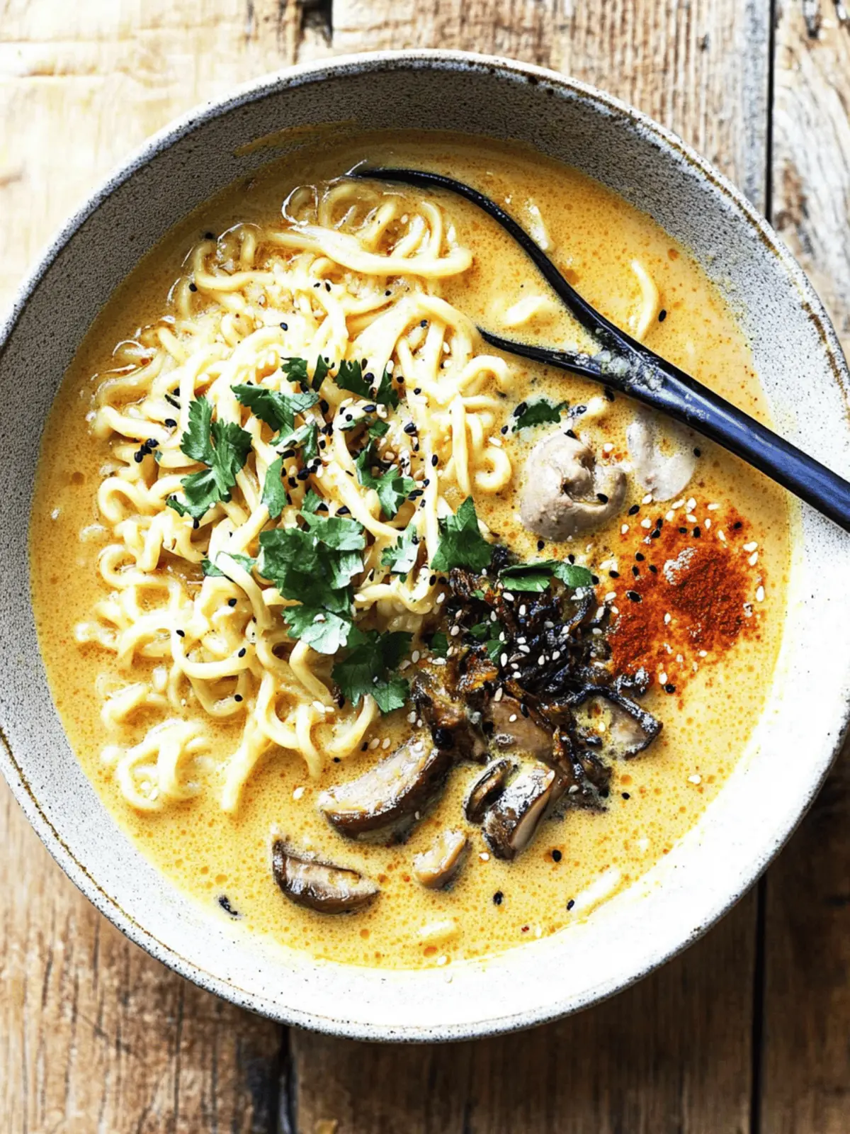 Coconut Curry Ramen