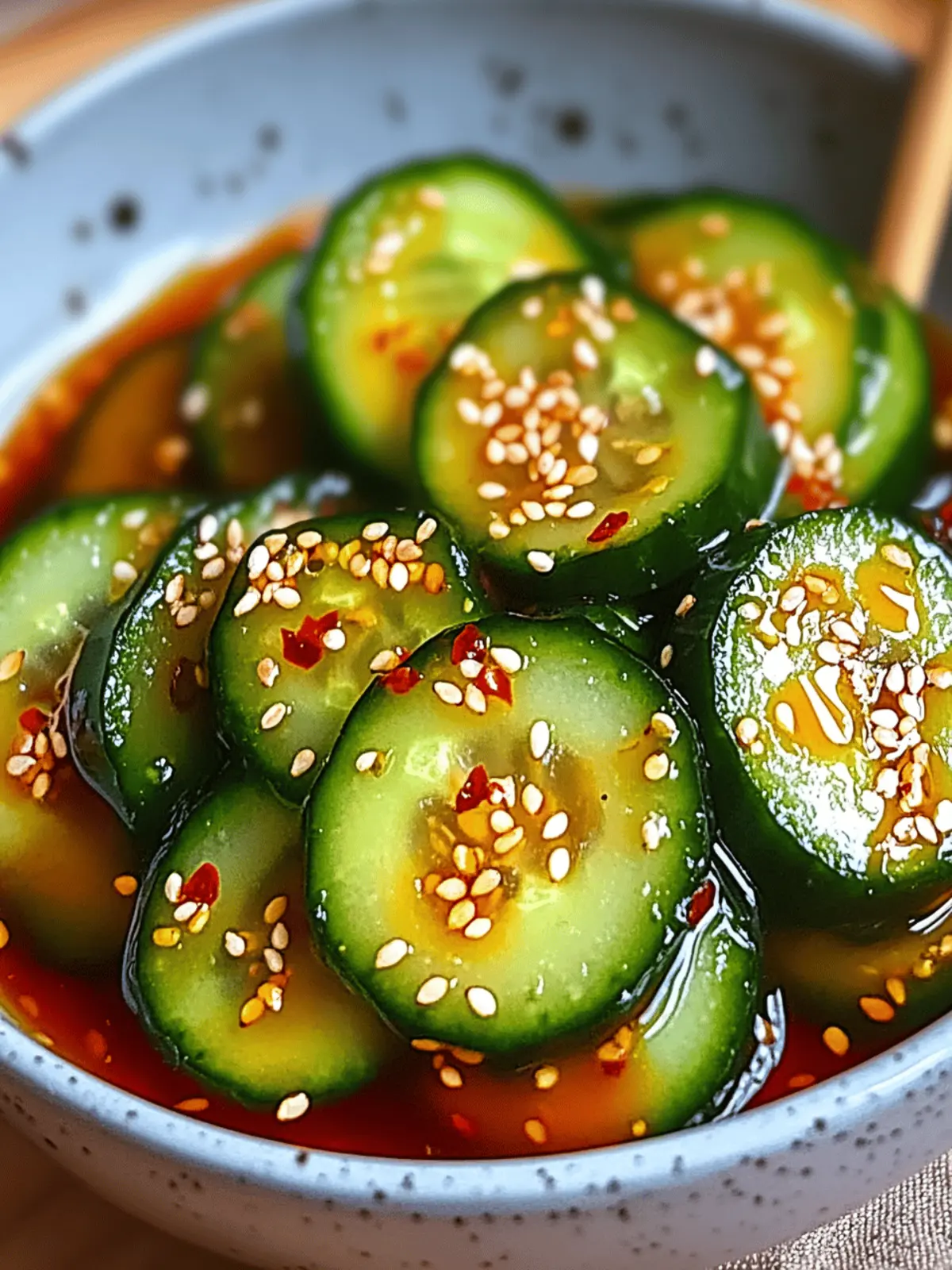 Zesty Asian Cucumber Salad Ready in 15 Minutes or Less