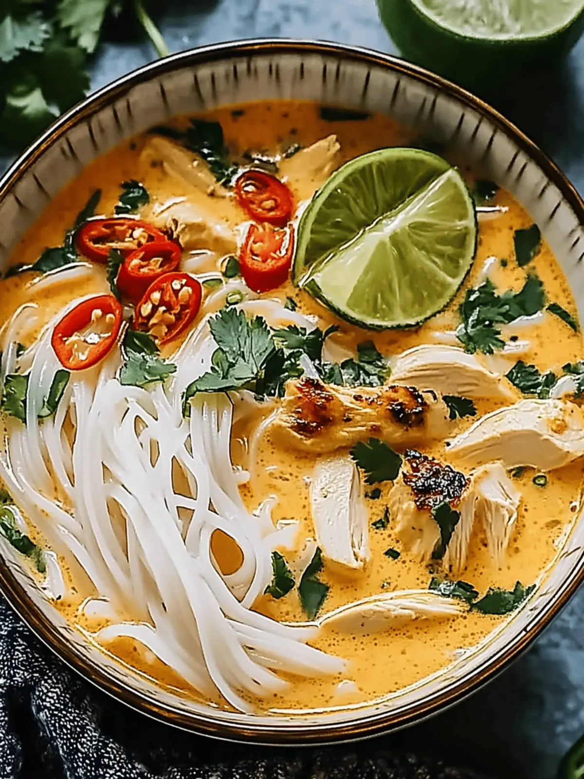 Delicious Thai Chicken Soup: Quick Comfort in Every Bowl