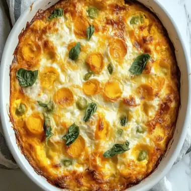 Sweet Potato Egg Casserole