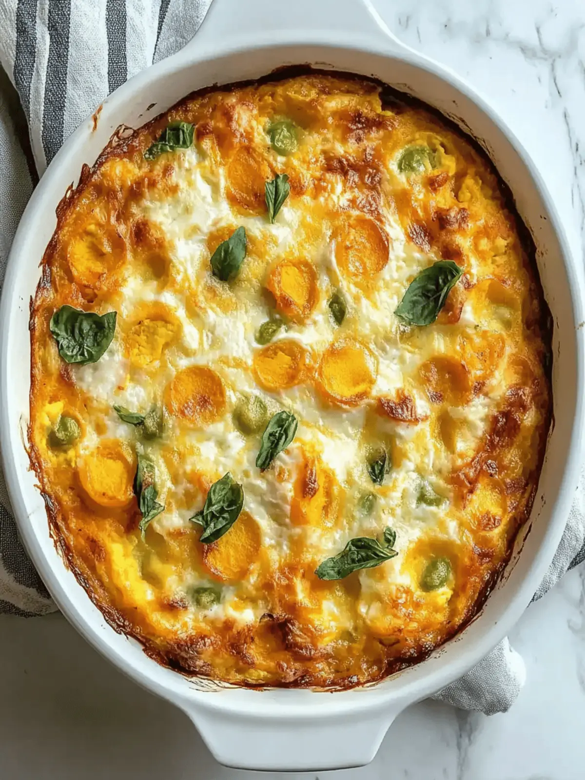 Sweet Potato Egg Casserole