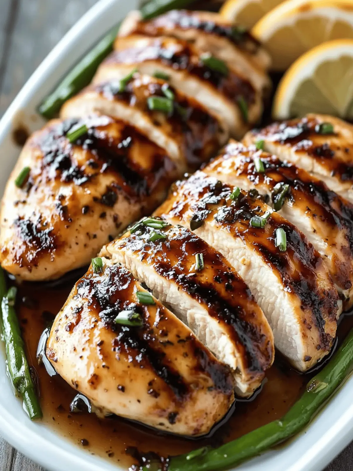 Balsamic Baked Chicken Breast